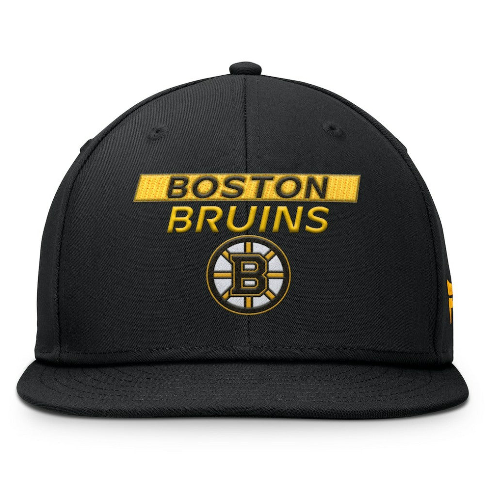 Boston Bruins Fanatics Authentic Pro Prime Snapback Hat - Black - NHL