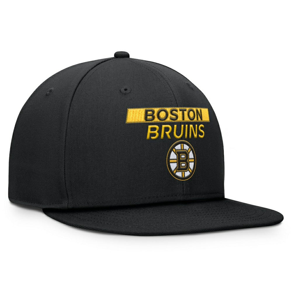 Boston Bruins Fanatics Authentic Pro Prime Snapback Hat - Black - NHL