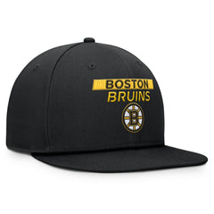 Boston Bruins Fanatics Authentic Pro Prime Snapback Hat - Black - NHL