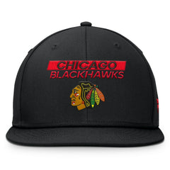 Chicago Blackhawks Fanatics Authentic Pro Prime Snapback Hat - Black - NHL