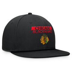 Chicago Blackhawks Fanatics Authentic Pro Prime Snapback Hat - Black - NHL