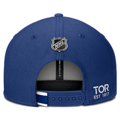 Toronto Maple Leafs Fanatics Authentic Pro Prime Snapback Hat - Blue - NHL
