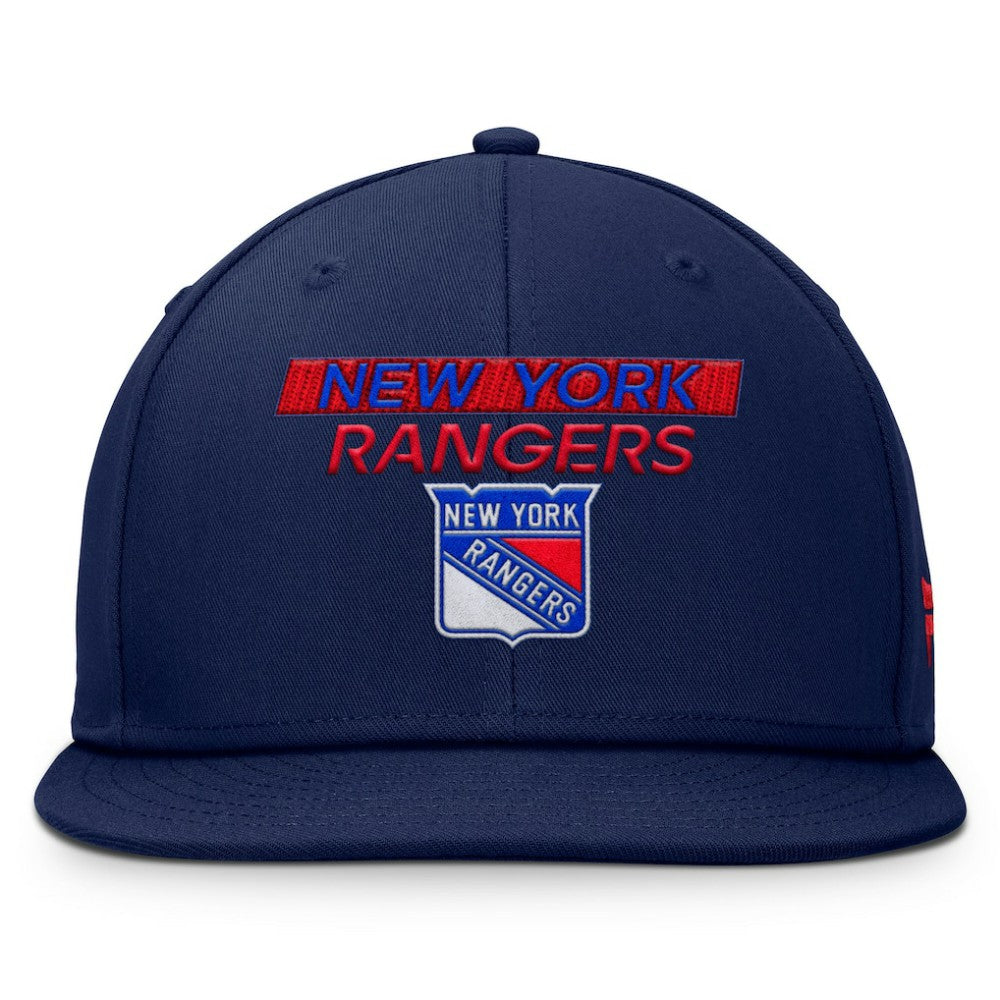 New York Rangers Fanatics Authentic Pro Prime Snapback Hat - Navy - NHL