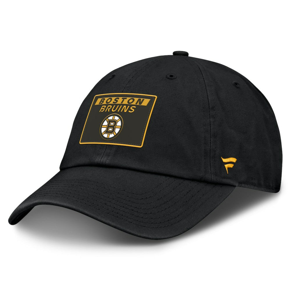Boston Bruins Fanatics Authentic Pro Prime Adjustable Hat - Black - NHL