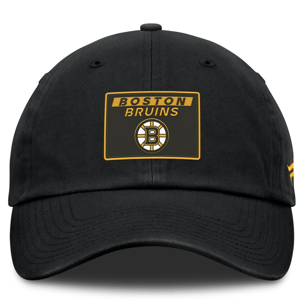 Boston Bruins Fanatics Authentic Pro Prime Adjustable Hat - Black - NHL