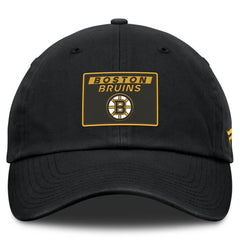 Boston Bruins Fanatics Authentic Pro Prime Adjustable Hat - Black - NHL