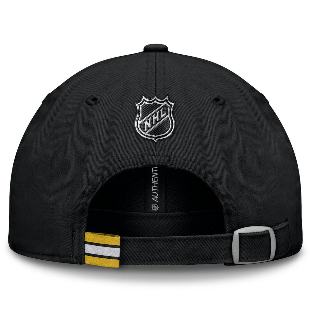 Boston Bruins Fanatics Authentic Pro Prime Adjustable Hat - Black - NHL