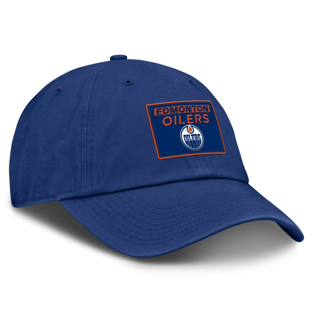 Edmonton Oilers Fanatics Authentic Pro Prime Adjustable Hat - Royal - NHL