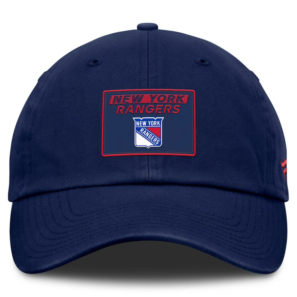 New York Rangers Fanatics Authentic Pro Prime Adjustable Hat - Navy - NHL