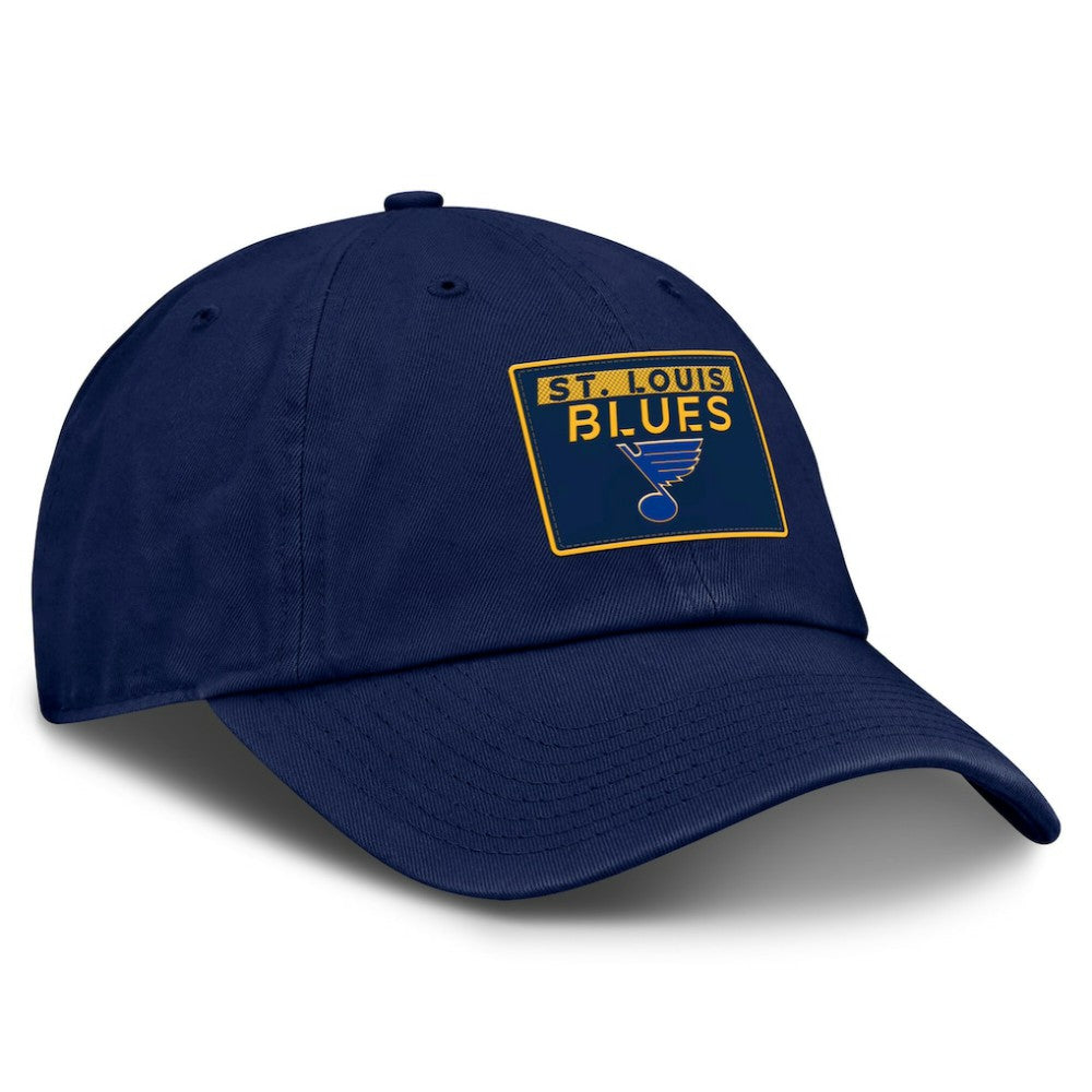 St. Louis Blues Fanatics Authentic Pro Prime Adjustable Hat - Navy - NHL