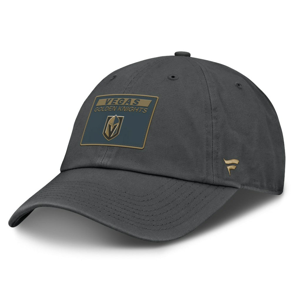 Vegas Golden Knights Fanatics Authentic Pro Prime Adjustable Hat - Gray - NHL