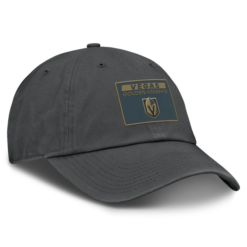 Vegas Golden Knights Fanatics Authentic Pro Prime Adjustable Hat - Gray - NHL