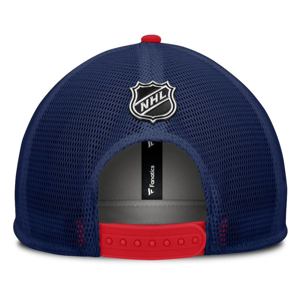 New York Rangers Fanatics Authentic Pro Hometown Rink Foam Trucker Snapback Hat - Navy/Red - NHL