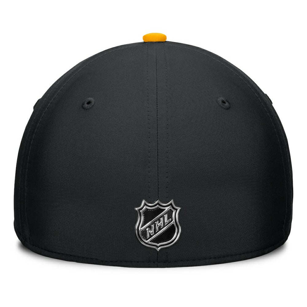 Boston Bruins Fanatics Authentic Pro Rink Flex Hat - Black/Gold - NHL