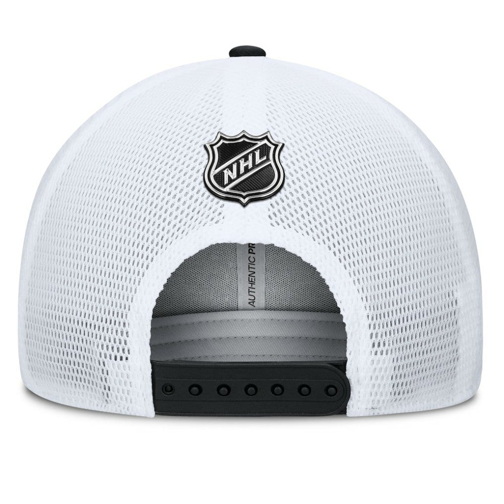 Boston Bruins Fanatics Authentic Pro A-Frame Rink Adjustable Hat - Black/Gold - NHL