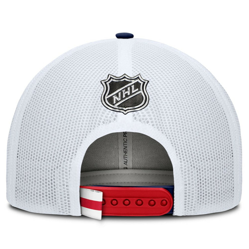 New York Rangers Fanatics Authentic Pro Rink Trucker Hat - Red/White - NHL