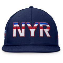 New York Rangers Fanatics Authentic Pro Rink Snapback Hat - Navy - NHL