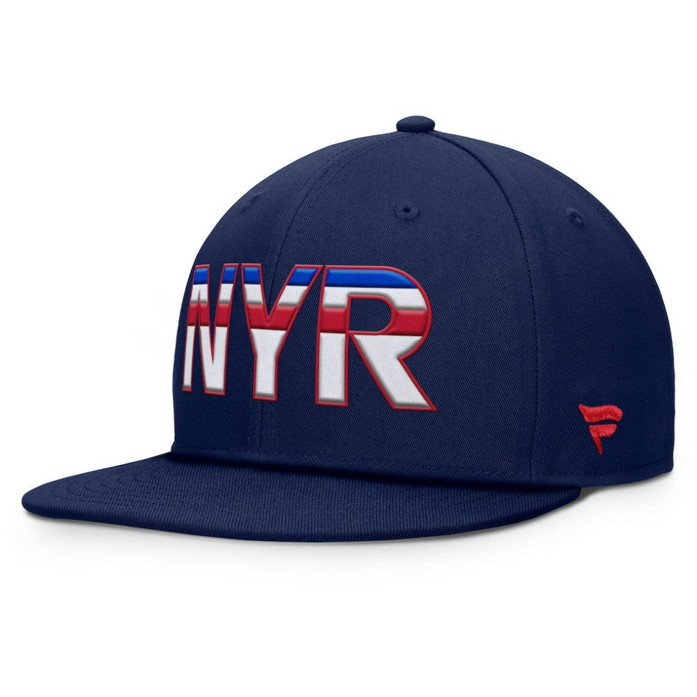 New York Rangers Fanatics Authentic Pro Rink Snapback Hat - Navy - NHL