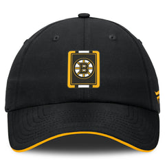 Boston Bruins Fanatics Authentic Pro Ripstop Adjustable Hat - Black/Gold - NHL