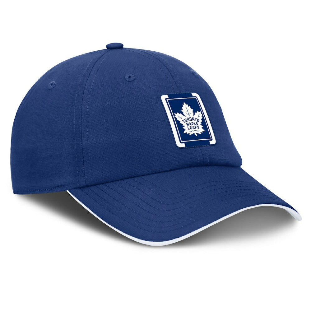 Toronto Maple Leafs Fanatics Authentic Pro Ripstop Adjustable Hat - Blue/White - NHL
