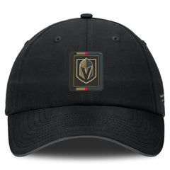 Vegas Golden Knights Fanatics Authentic Pro Ripstop Adjustable Hat - Gray/Black - NHL