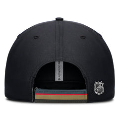 Vegas Golden Knights Fanatics Authentic Pro Ripstop Adjustable Hat - Gray/Black - NHL