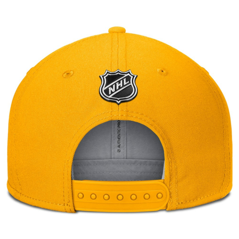 Boston Bruins Fanatics Authentic Pro Team Rink Snapback Hat - Gold - NHL