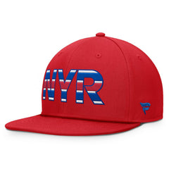 New York Rangers Fanatics Authentic Pro Team Rink Snapback Hat - Red - NHL