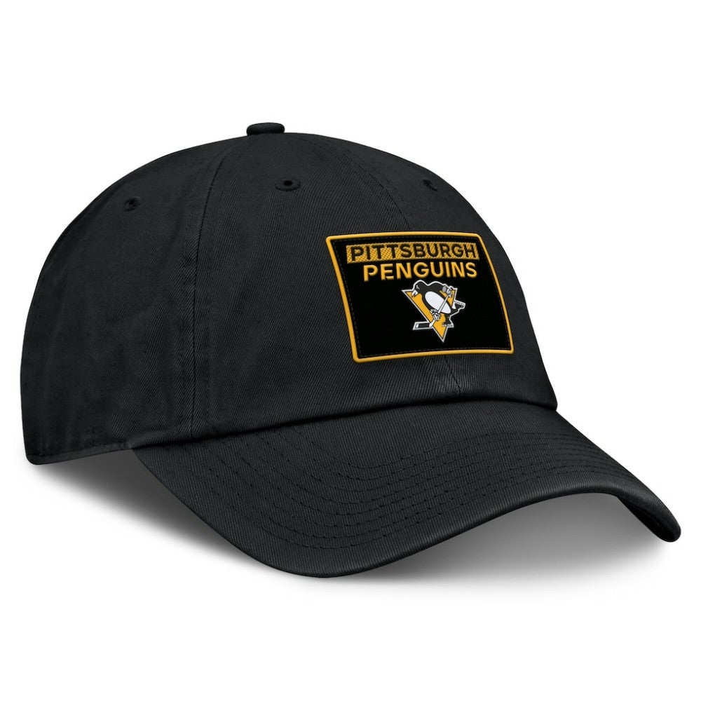 Pittsburgh Penguins Fanatics Women's Authentic Pro Rink Adjustable Hat - Black - NHL