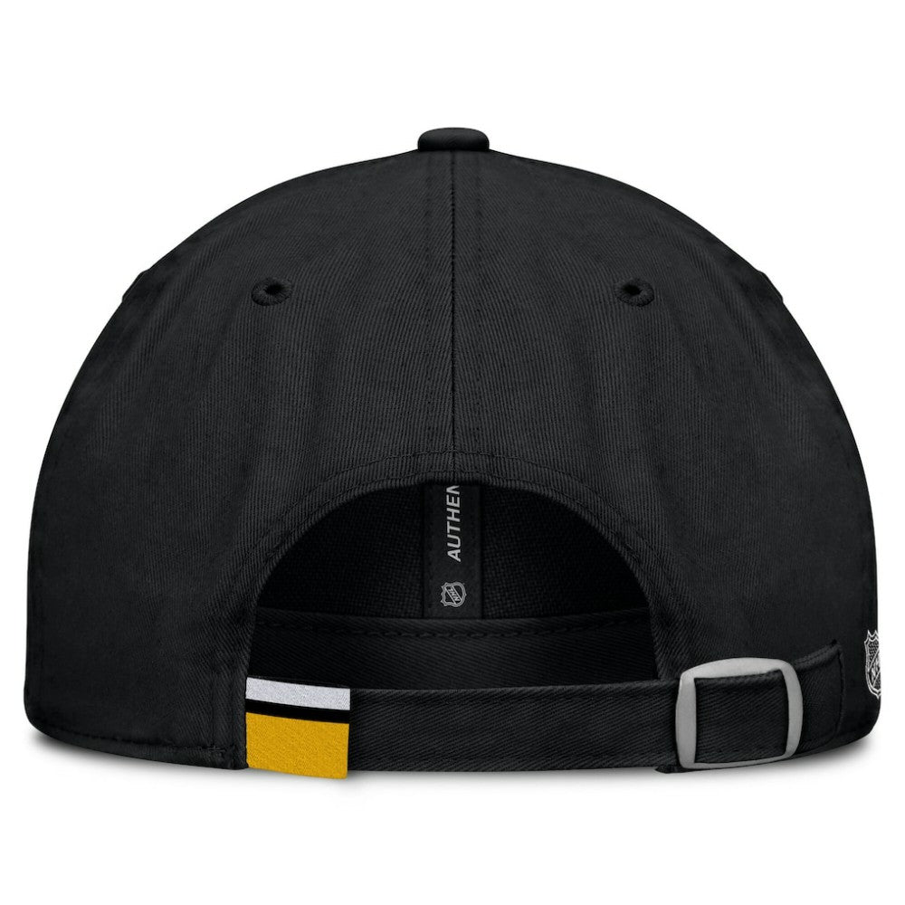 Pittsburgh Penguins Fanatics Women's Authentic Pro Rink Adjustable Hat - Black - NHL
