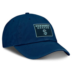 Seattle Kraken Fanatics Women's Authentic Pro Rink Adjustable Hat - Deep Sea Blue - NHL