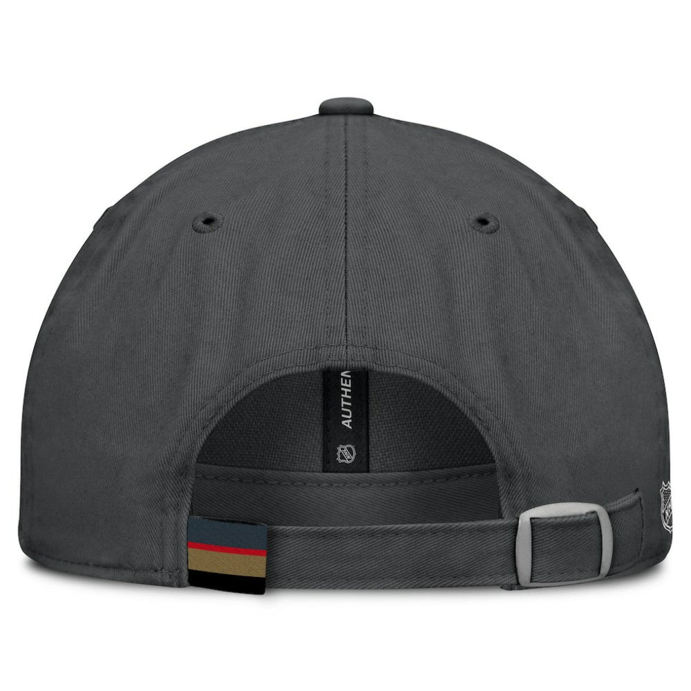 Vegas Golden Knights Fanatics Women's Authentic Pro Rink Adjustable Hat - Gray - NHL
