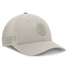 Boston Bruins Fanatics Women's Authentic Pro Road Trucker Adjustable Hat - Tan - NHL