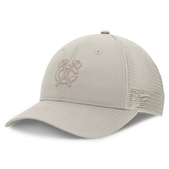 Chicago Blackhawks Fanatics Women's Authentic Pro Road Trucker Adjustable Hat - Tan - NHL