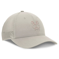 Chicago Blackhawks Fanatics Women's Authentic Pro Road Trucker Adjustable Hat - Tan - NHL