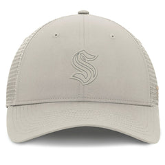 Seattle Kraken Fanatics Women's Authentic Pro Road Trucker Adjustable Hat - Tan - NHL