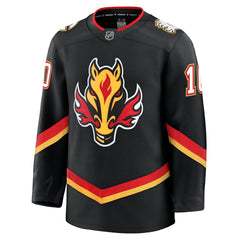 Jonathan Huberdeau Calgary Flames Fanatics Alternate Premium Jersey - Black - NHL