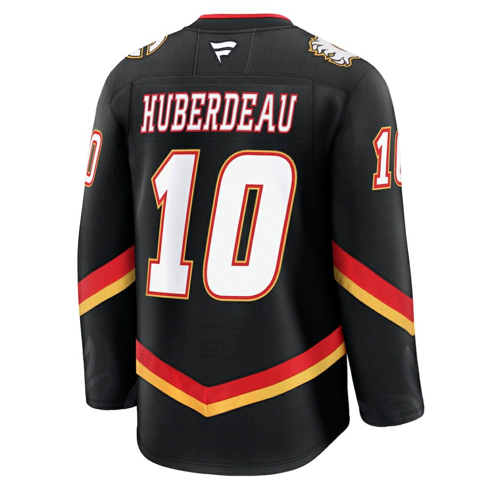 Jonathan Huberdeau Calgary Flames Fanatics Alternate Premium Jersey - Black - NHL