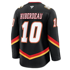 Jonathan Huberdeau Calgary Flames Fanatics Alternate Premium Jersey - Black - NHL