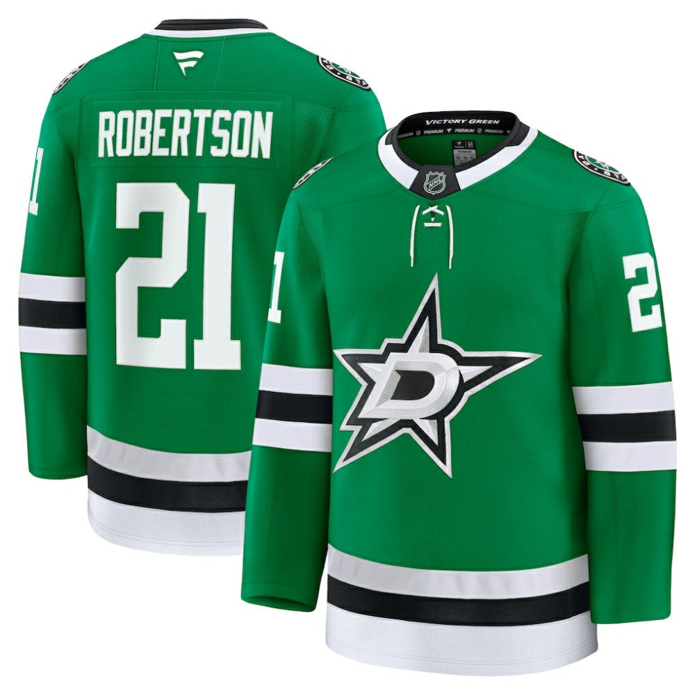 Jason Robertson Dallas Stars Fanatics Home Premium Jersey - Kelly Green - NHL