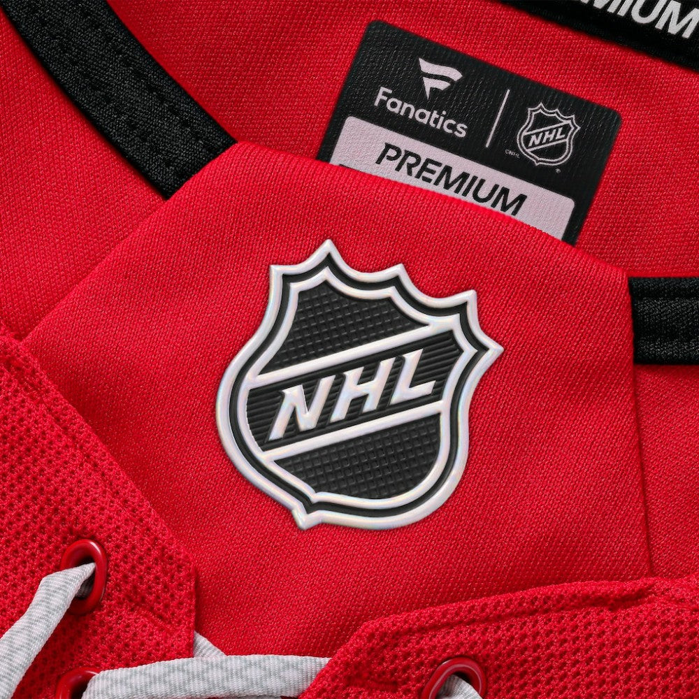 Sebastian Aho Carolina Hurricanes Fanatics Alternate Premium Jersey - Red - NHL
