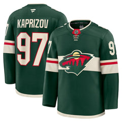 Kirill Kaprizov Minnesota Wild Fanatics Home Premium Jersey - Green - NHL