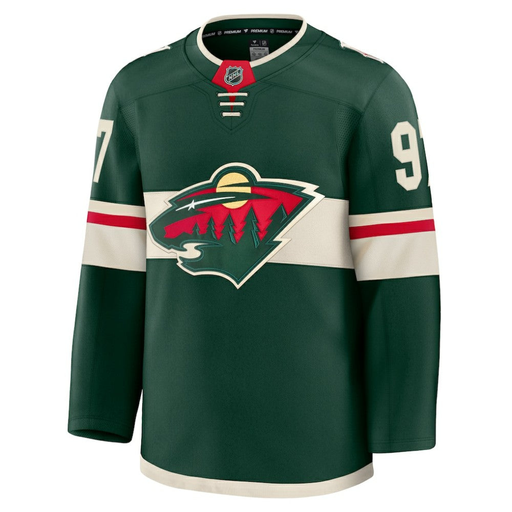Kirill Kaprizov Minnesota Wild Fanatics Home Premium Jersey - Green - NHL