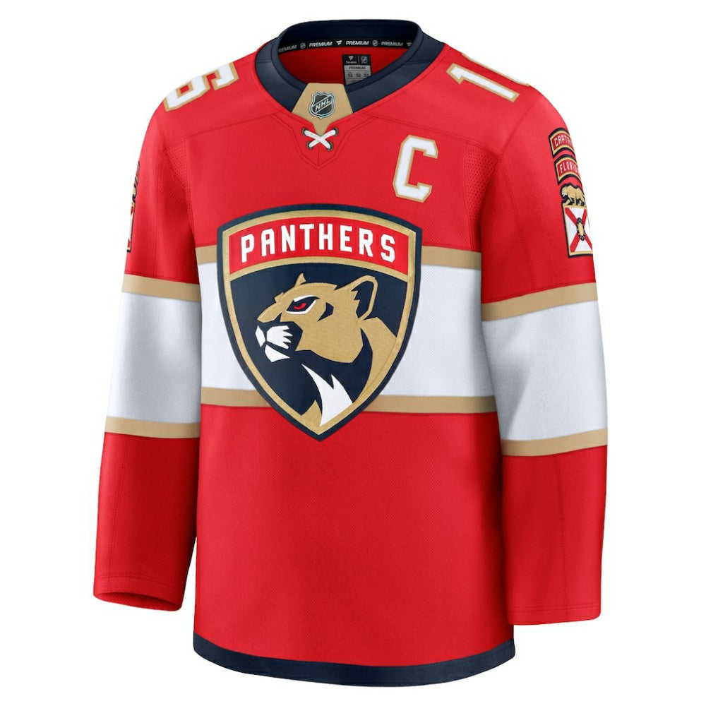 Aleksander Barkov Florida Panthers Fanatics Home Premium Jersey - Red - NHL