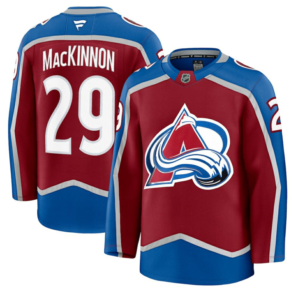 Nathan MacKinnon Colorado Avalanche Fanatics Home Premium Jersey - Burgundy - NHL