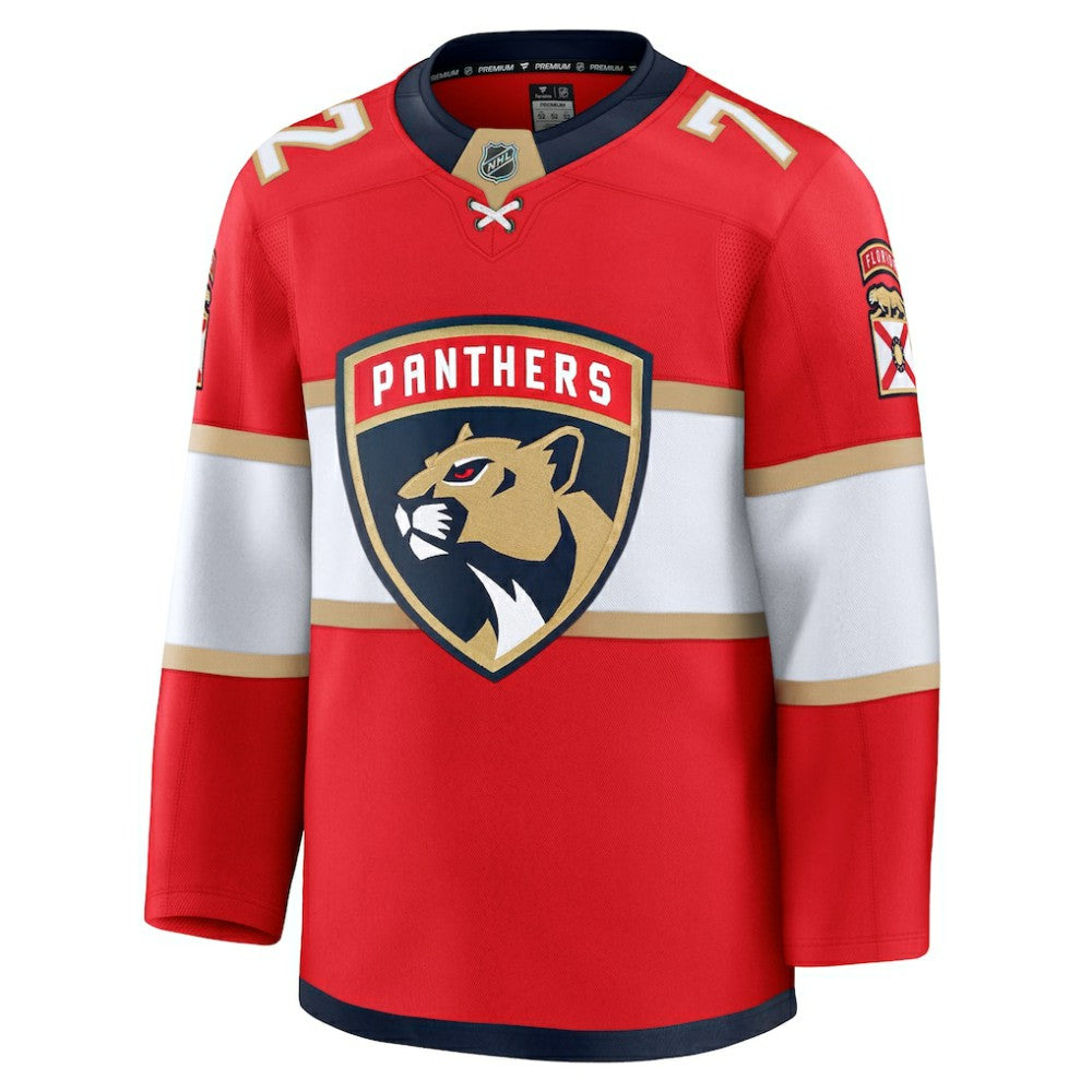 Sergei Bobrovsky Florida Panthers Fanatics Premium Jersey - Red - NHL