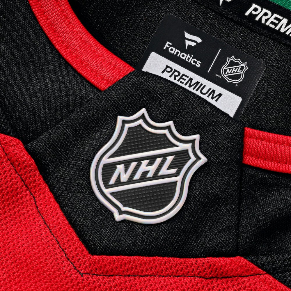 Jack Hughes New Jersey Devils Fanatics Home Premium Jersey - Red - NHL