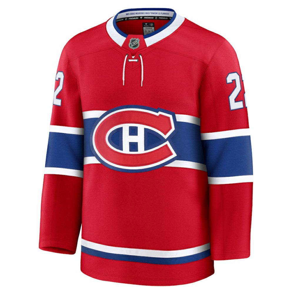 Cole Caufield Montreal Canadiens Fanatics Home Premium Jersey - Red - NHL