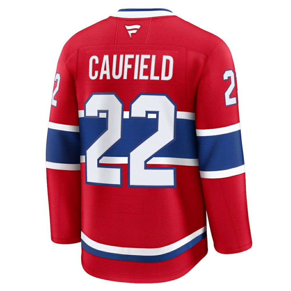 Cole Caufield Montreal Canadiens Fanatics Home Premium Jersey - Red - NHL