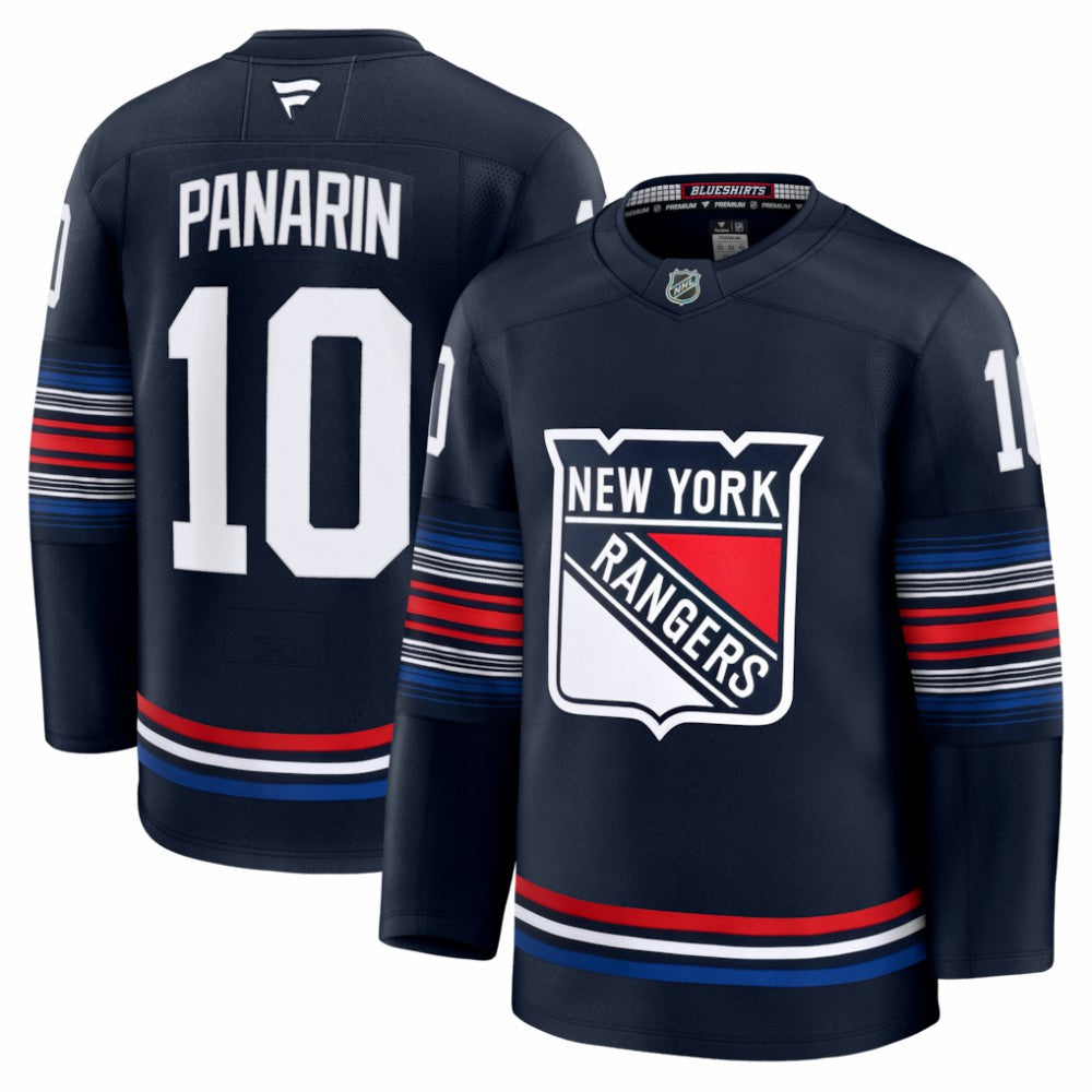 Artemi Panarin New York Rangers Fanatics Alternate Premium Jersey - Navy - NHL
